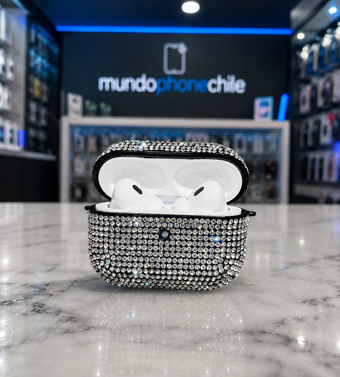 funda brillante airpods
