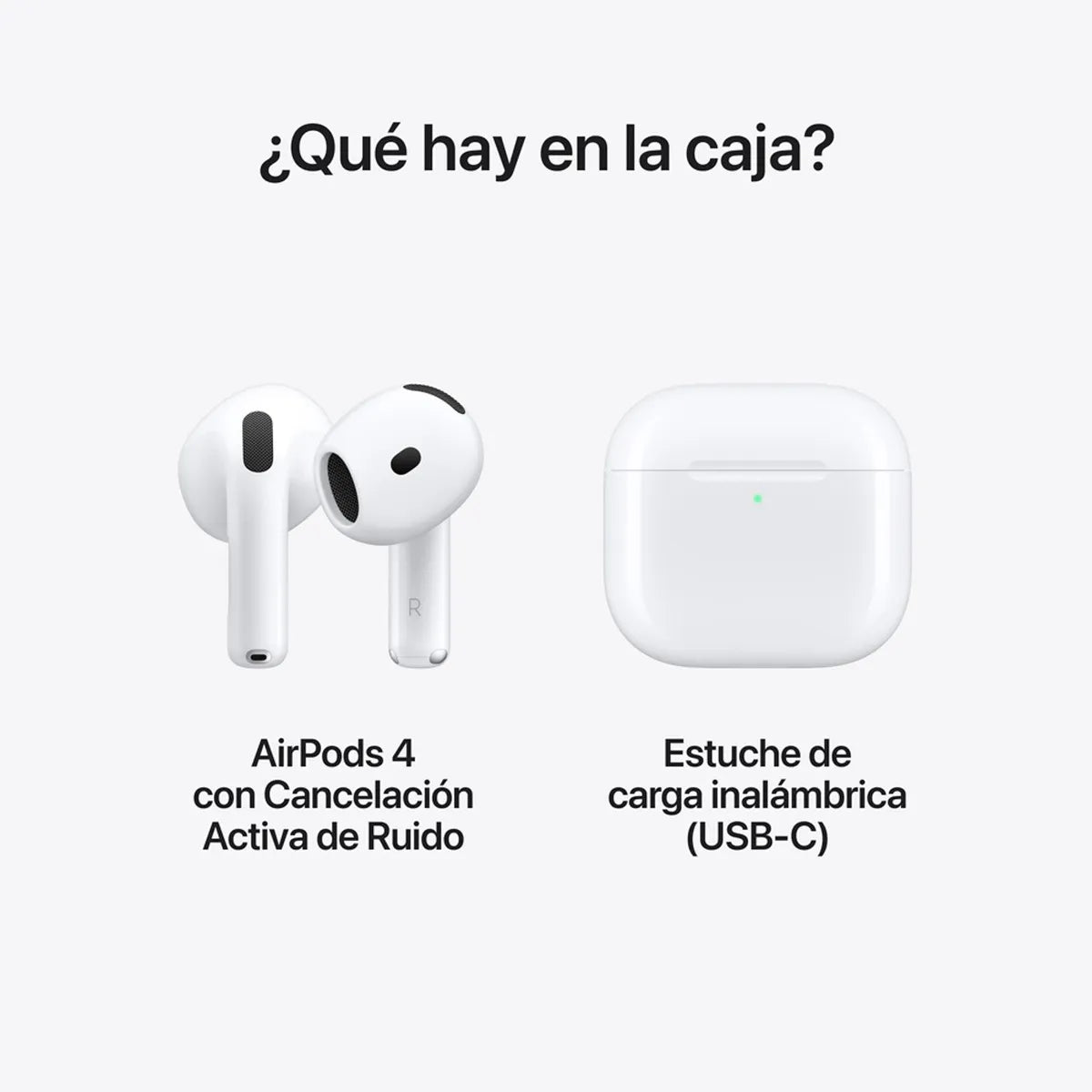 airpods 4 cancelación activa de ruido